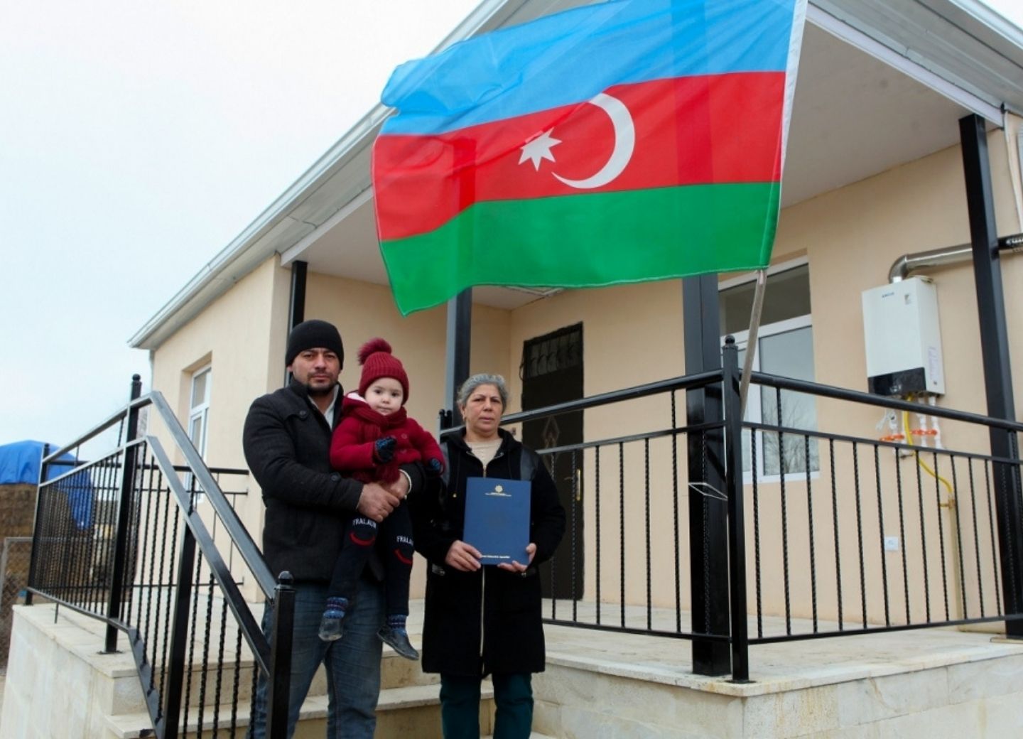 20 семьям шехидов и инвалидам Карабахской войной предоставлены новые дома - ФОТО