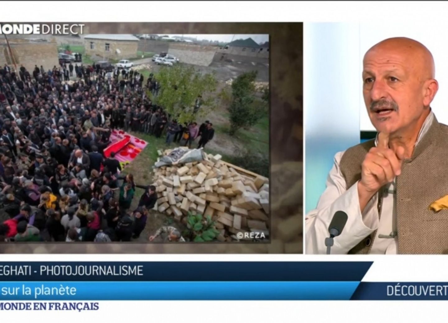 Реза Дегати в эфире французского телеканала TV5MONDE рассказал о зверствах армян и мультикультурализме в Азербайджане - ФОТО - ВИДЕО