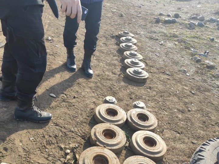 Российские и азербайджанские саперы обезвредили 210 мин – ФОТО – ВИДЕО