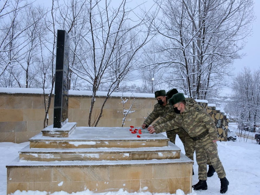 В Азербайджанской армии проведен цикл мероприятий, посвященных годовщине трагедии 20 Января – ВИДЕО