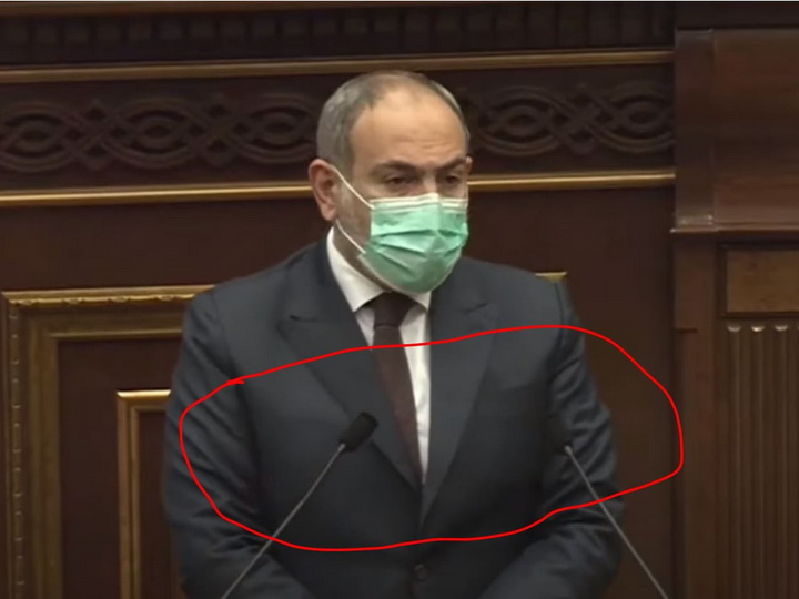 Никол Пашинян явился на заседание парламента Армении в бронежилете? – ФОТО