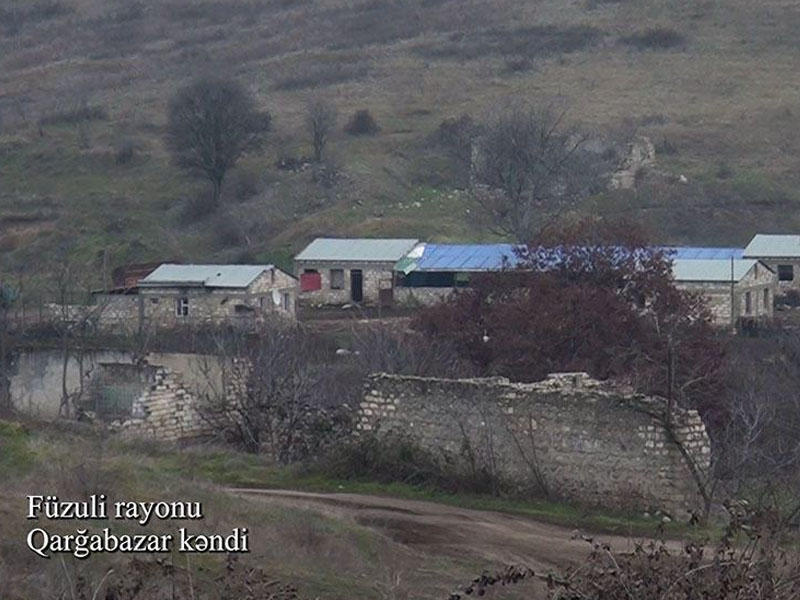 Füzuli rayonunun Qarğabazar kəndi - VİDEO