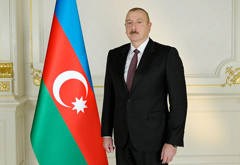 Prezident İlham Əliyev Zelenskiyə başsağlığı verdi