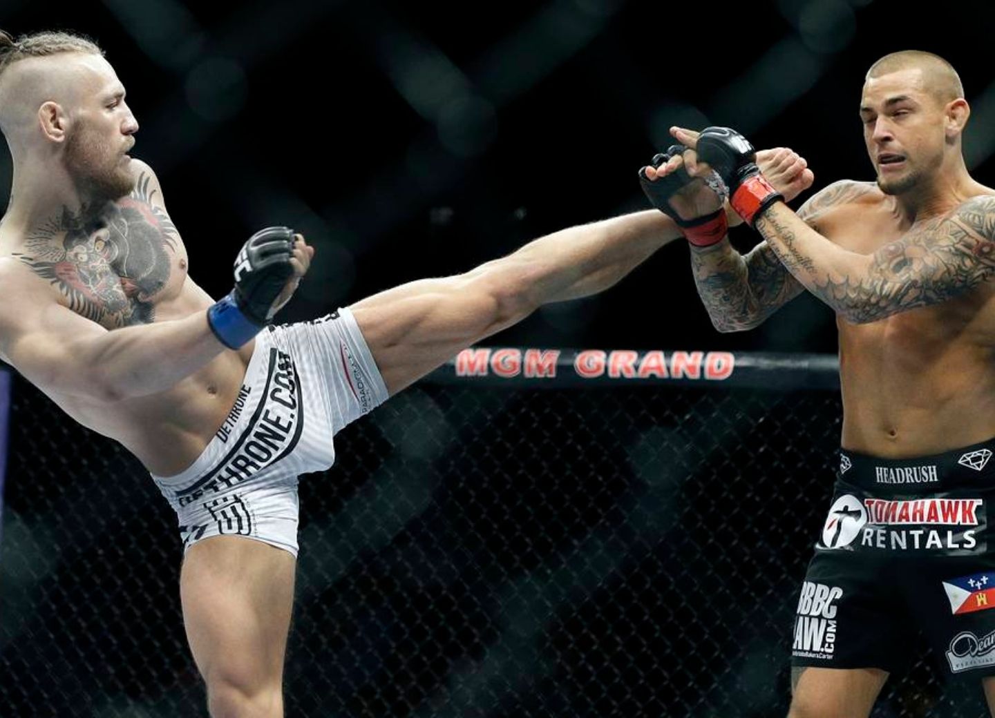 Макгрегор и Порье проведут реванш на турнире UFC в Абу-Даби