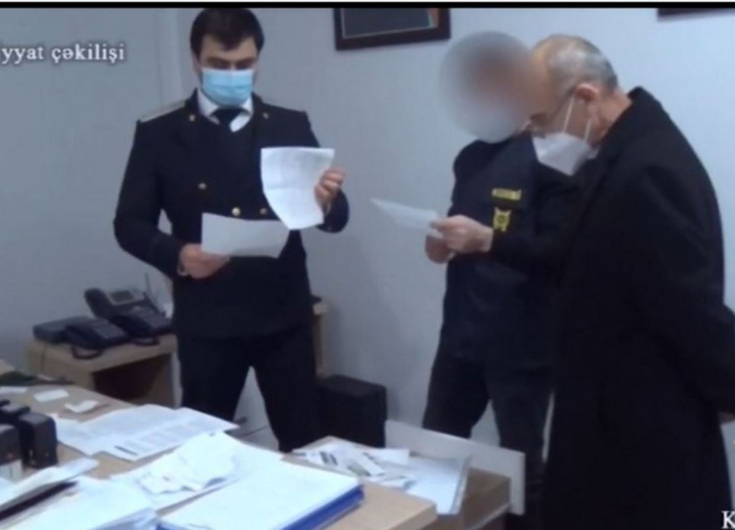 Задержание главврача Центральной больницы одного из районов Азербайджана – ОПЕРАТИВНОЕ ВИДЕО