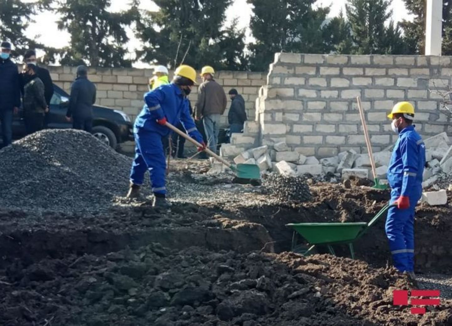 Начаты восстановительные и ремонтно-строительные работы в пострадавших от армянской агрессии 11 городах и районах