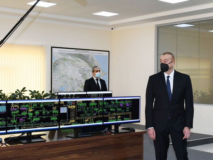 Ильхам Алиев принял участие в открытии подстанций «Хырдалан» - ФОТО