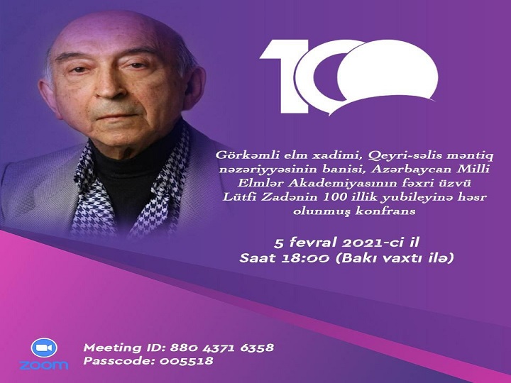 Lütfi Zadənin 100 illiyinə həsr olunmuş videokonfrans təşkil edilib – FOTO