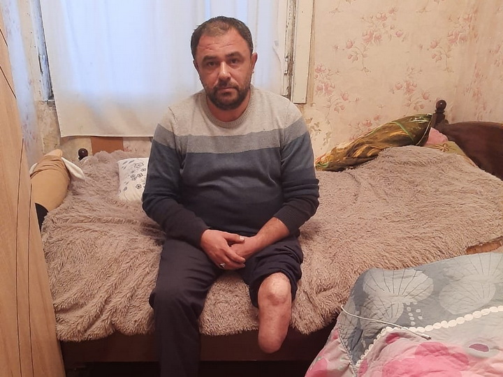 ПРИЗЫВ О ПОМОЩИ. «Моя нога стала болеть, я даже не могу носить протез…» Ветерану Самиру Гасымову срочно нужна операция – ФОТО