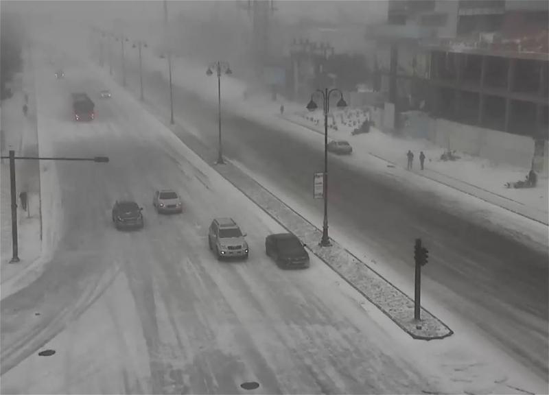 Умайра Тагиева: В Баку выпало 23 сантиметра снега - ОБНОВЛЕНО