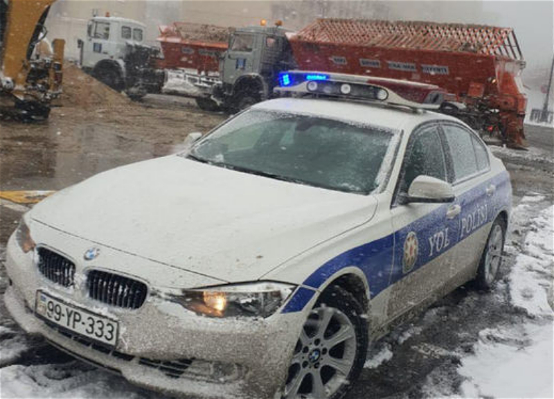 Сколько ДТП произошло в Баку в снежную погоду – ОФИЦИАЛЬНО
