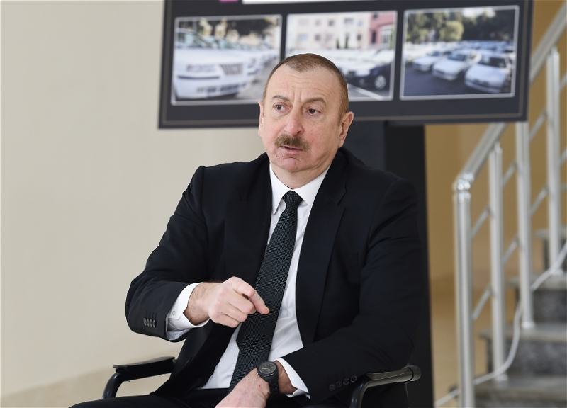 Ильхам Алиев: Союзники хотят снова возродить армянскую армию, модернизировать ее. Зачем? Против кого?