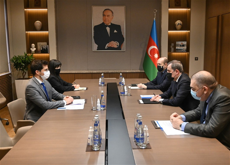 Джейхун Байрамов встретился с послом Израиля - ФОТО