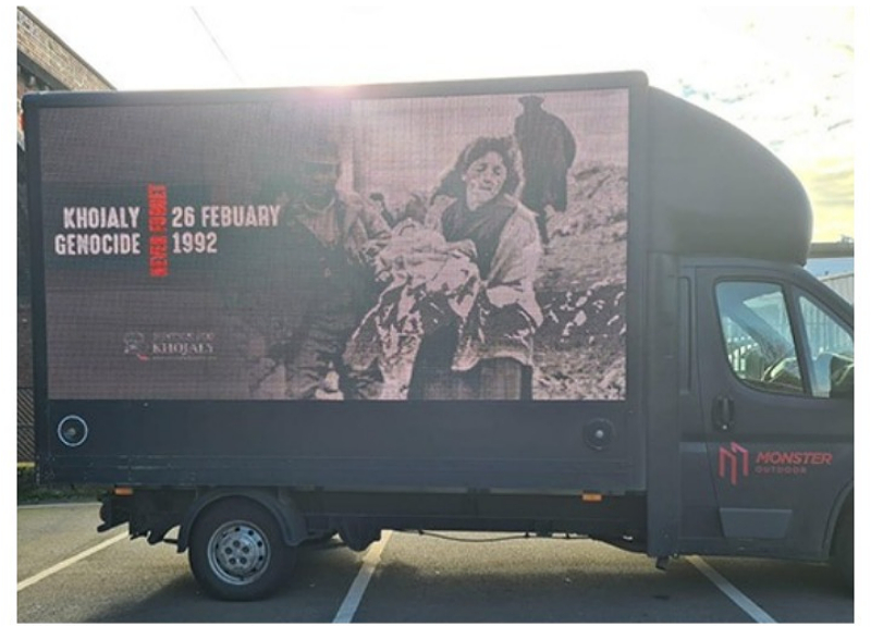 В Лондоне проходит акция, посвященная 29-й годовщине Ходжалинского геноцида – ФОТО