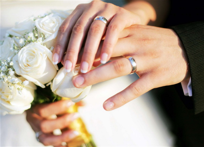 В прошлом году в Азербайджане зарегистрировано свыше 35,3 тысячи браков
