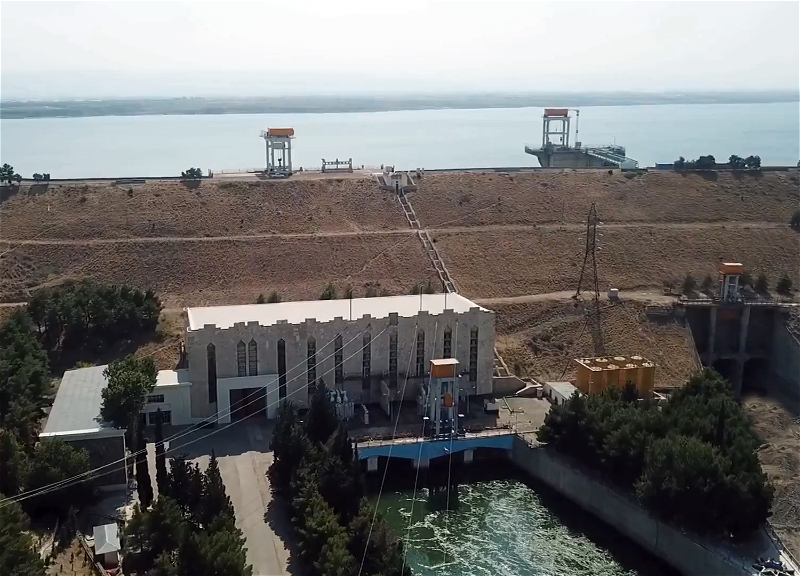 Водохранилище Шамкирской ГЭС выводится из аварийного состояния - ФОТО - ВИДЕО