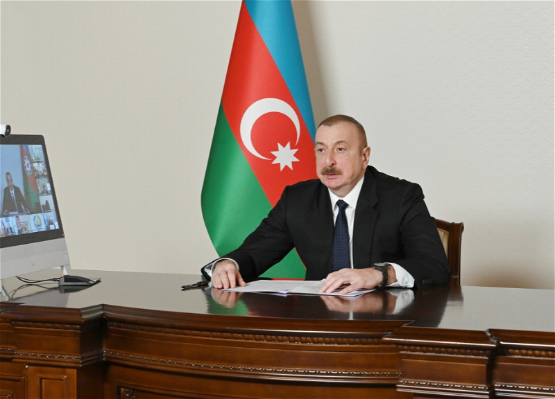 Ильхам Алиев выступил на заседании ОЭС - ФОТО - ВИДЕО