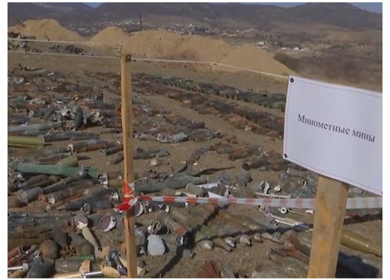 Российские миротворцы продолжают уничтожение взрывоопасных предметов в Нагорном Карабахе – ФОТО