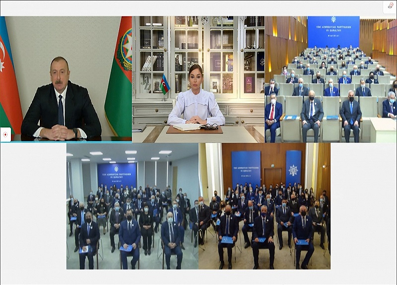 Yeni Azərbaycan Partiyasının VII qurultayı keçirilib – FOTO – YENİLƏNİB