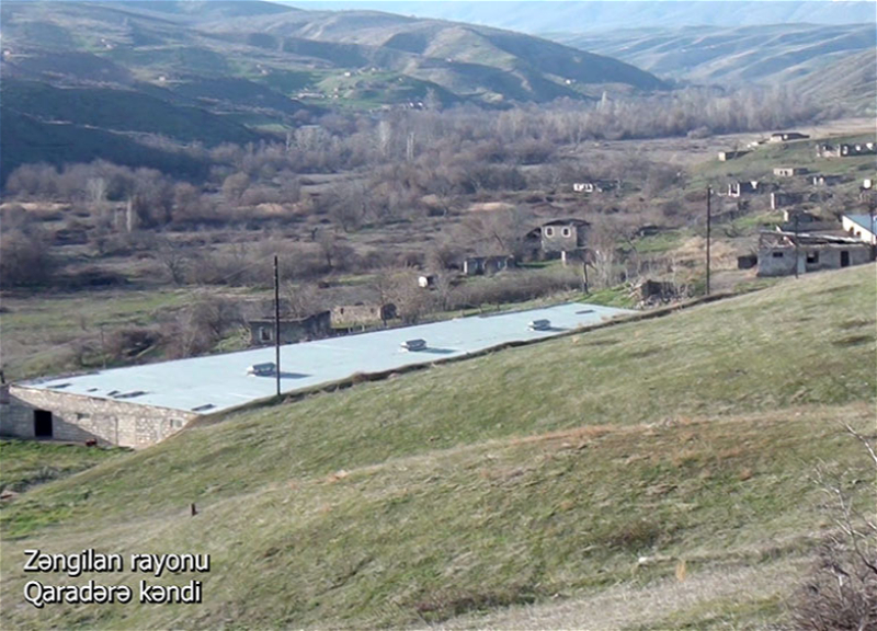 Так выглядит освобожденное село Гарадере Зангиланского района - ВИДЕО