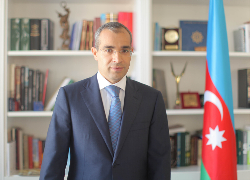 Азербайджанский министр поздравил женщин с 8 марта - ФОТО