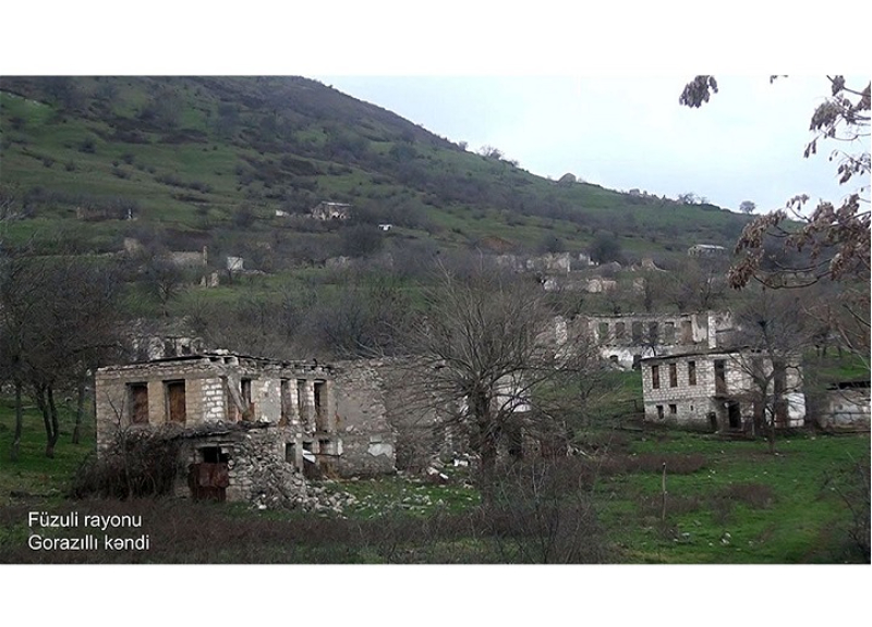 Füzuli rayonunun Gorazıllı kəndi – VİDEO