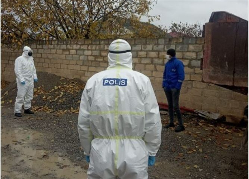 В Баку задержаны больные коронавирусом, которые, зная о диагнозе, гуляли на улице