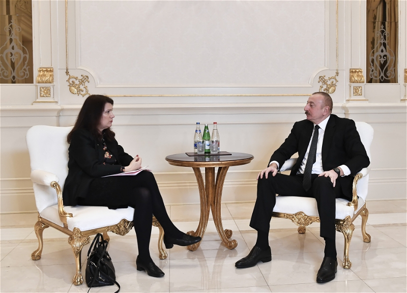 Президент Ильхам Алиев принял делегацию во главе с действующим председателем ОБСЕ - ФОТО