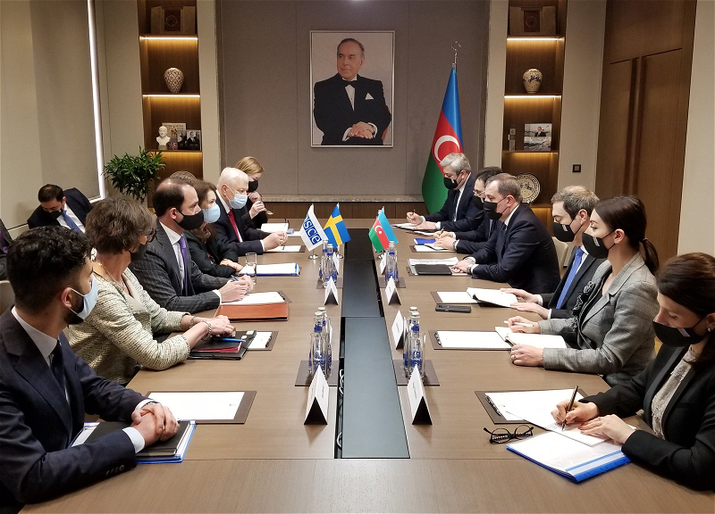 Глава МИД Азербайджана встретился с действующим председателем ОБСЕ
