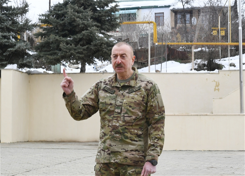 Президент Ильхам Алиев о важности операции по освобождению Гадрута