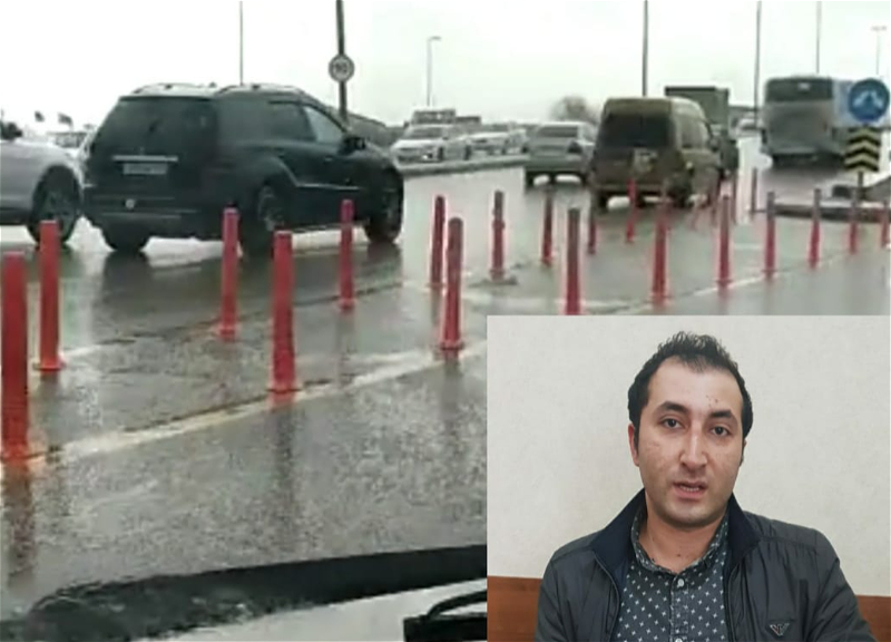 «Раскаиваюсь»: Арестован бакинский водитель, пропагандировавший автохулиганство и уничтожение имущества – ФОТО – ВИДЕО