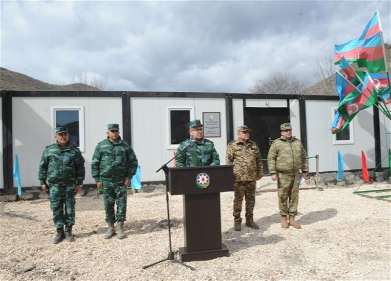 На границе с Арменией открылась новая воинская часть ГПС