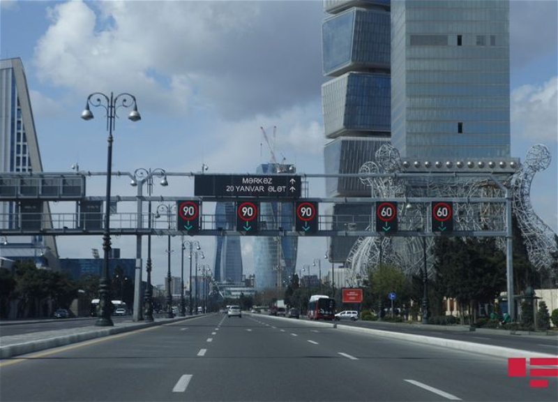 В Баку на проспектах Гейдара Алиева и Бабека ограничивается движение