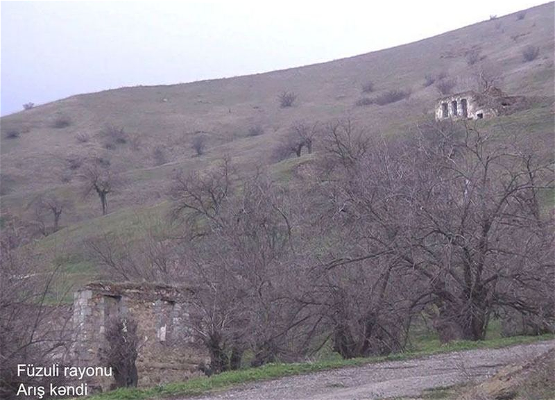 Füzuli rayonunun Arış kəndi - VİDEO