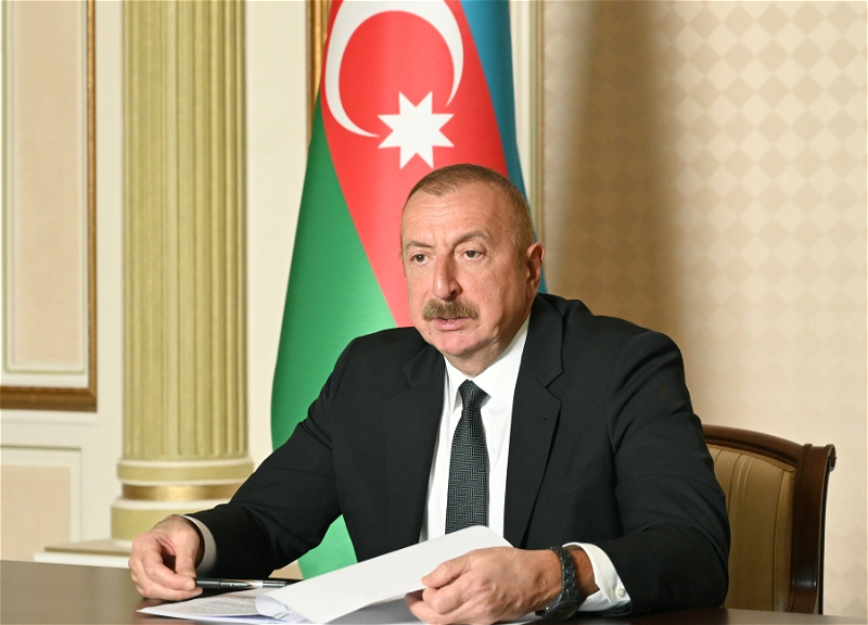 Состоялась встреча Президента Ильхама Алиева с генеральным директором ВОЗ в формате видеоконференции - ФОТО