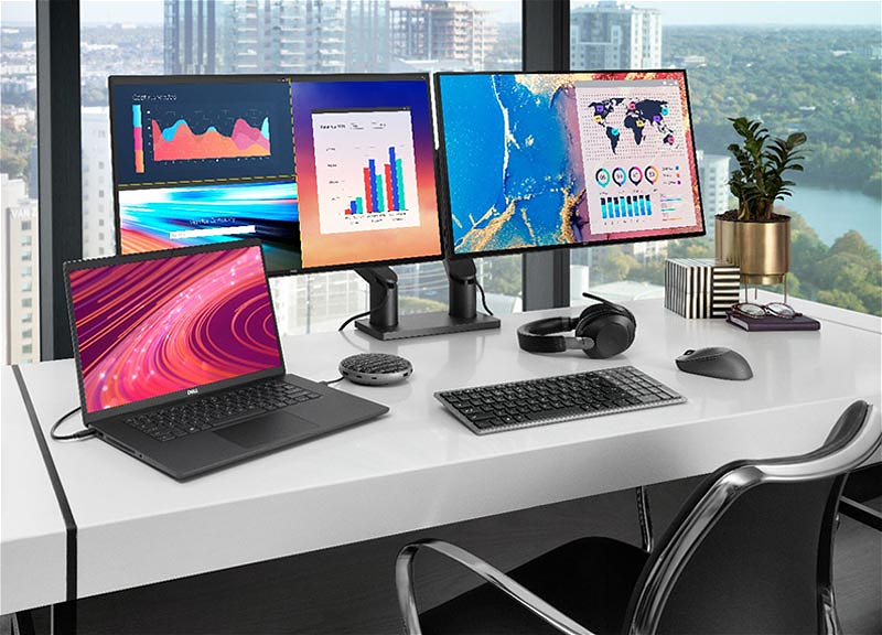Dell Technologies переосмысливает работу с новыми ноутбуками, ПО и мониторами для удаленки