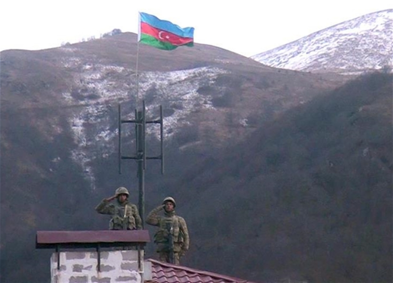 Возвращение: Отныне в освобожденном Кяльбаджаре всегда будет развеваться Азербайджанский флаг - ВИДЕО