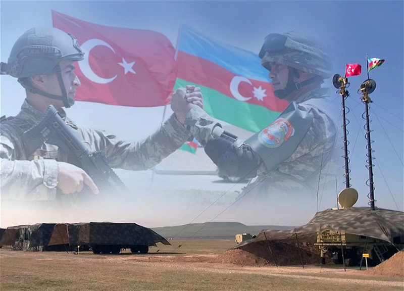 Связисты азербайджанской и турецкой армий приступили к совместным учениям - ВИДЕО