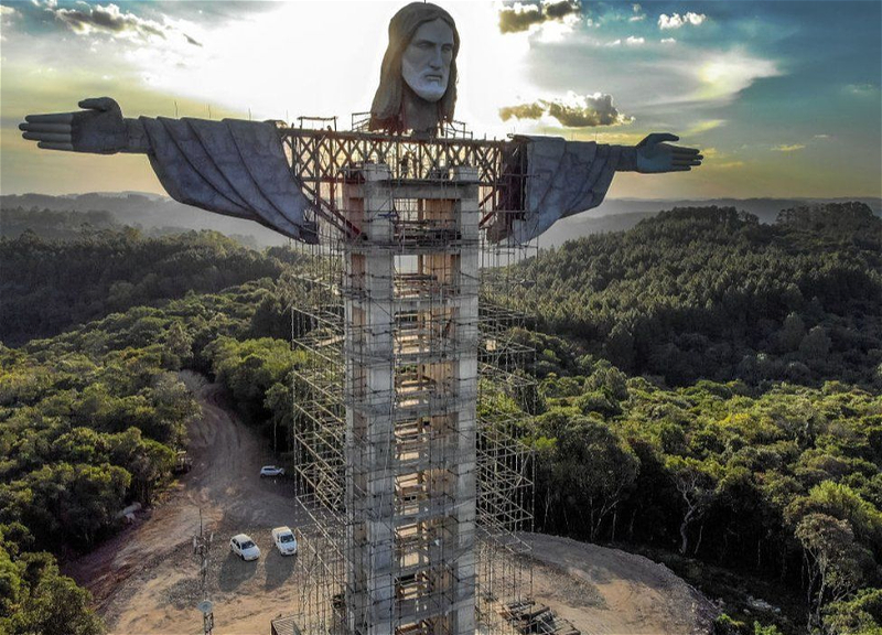 В Бразилии строят новую статую Христа, выше прежней – ВИДЕО