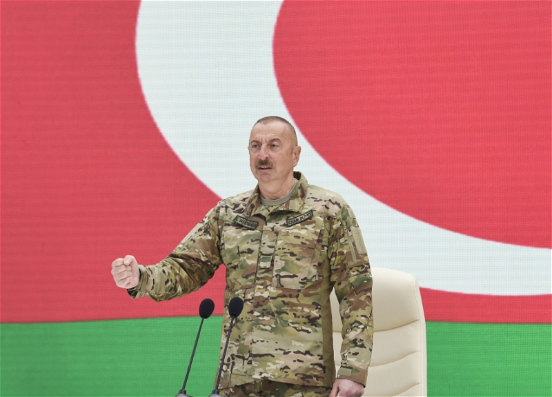 Ильхам Алиев: Мы пока не получили ответа на вопрос, как «Искандеры» оказались у Армении, но получим