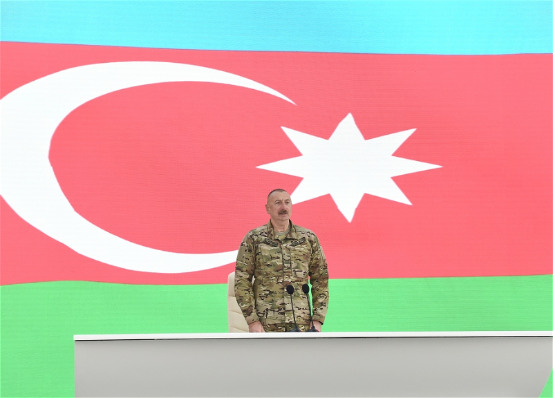 Ильхам Алиев: Придя к власти, я пообещал сохранить территориальную целостность, и я сдержал слово