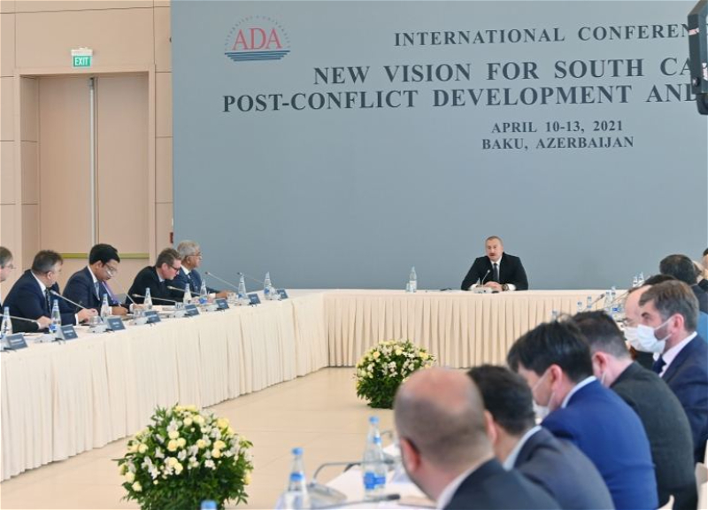 Ильхам Алиев: Армяне, построив огромные укрепления, оборонительные линии, хотели навечно сохранить эти территории под оккупацией