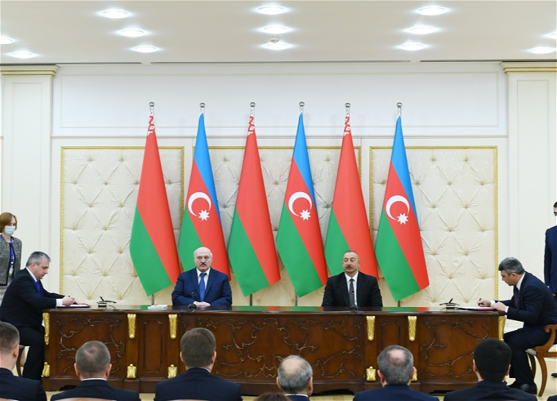 Азербайджан и Беларусь подписали три меморандума - ФОТО