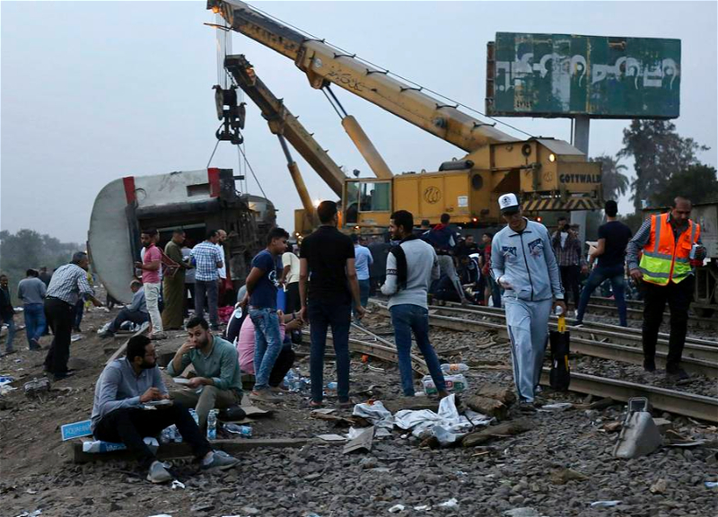 В результате железнодорожной аварии в Египте погибли 11 человек