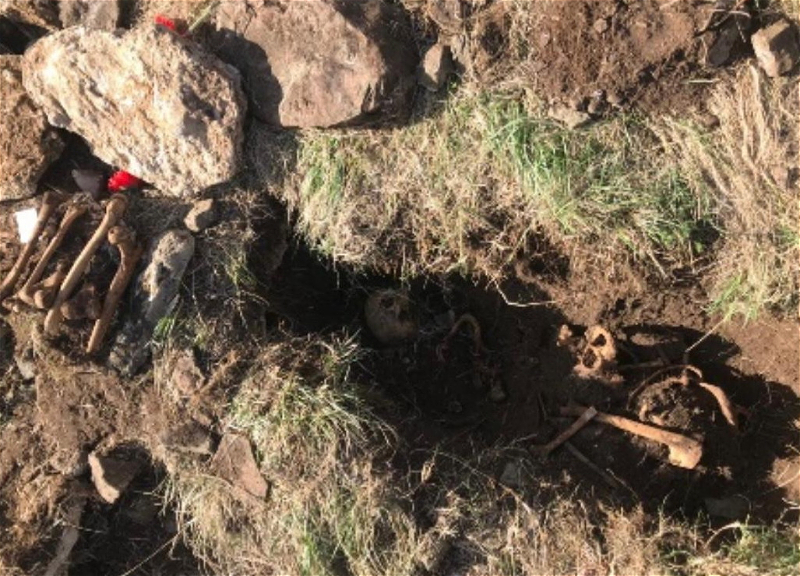 Найдены останки убитых армянскими оккупантами мирных жителей кяльбаджарского села Башлыбель - ФОТО - ДОПОЛНЕНО