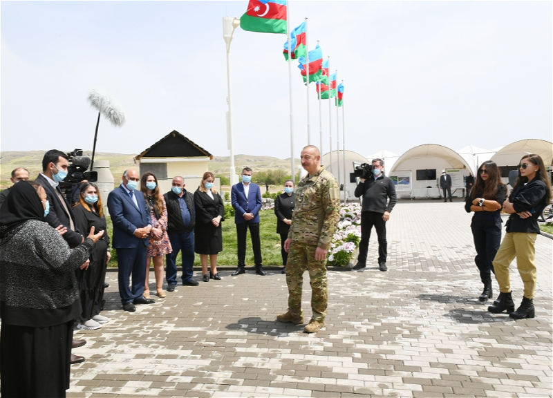 Президент Ильхам Алиев и Мехрибан Алиева побывали в Джебраильском и Зангиланском районах - ФОТО - ВИДЕО