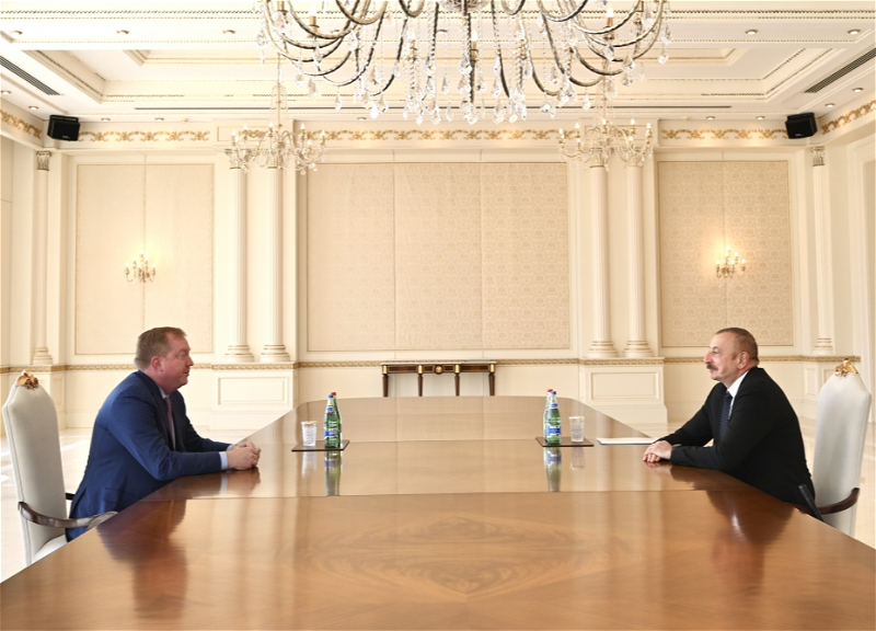 Президент Ильхам Алиев принял президента и гендиректора Boeing Commercial Airplanes - ВИДЕО