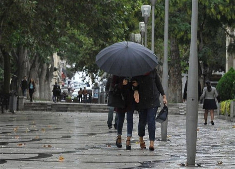 В пятницу в Баку дождь
