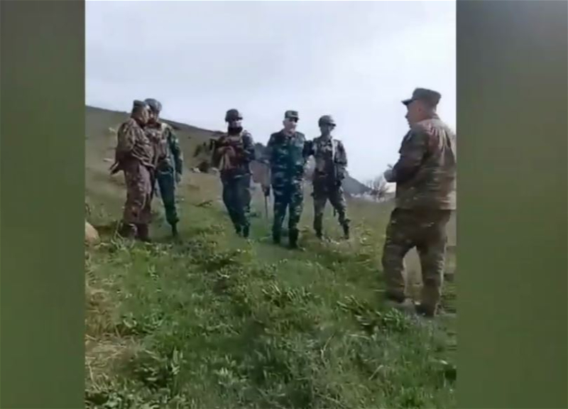 Распространились кадры провокационной деятельности ВС Армении на границе - ВИДЕО