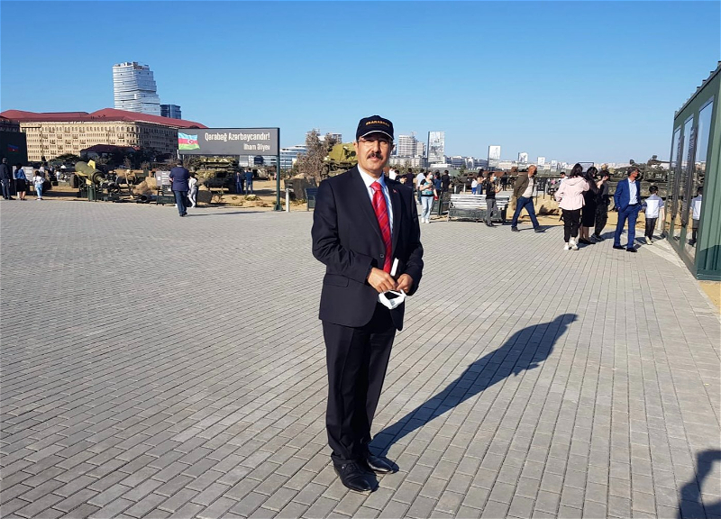 Посол Турции посетил Парк военных трофеев в Баку – ФОТО